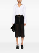 Alaia Cotton Shirt Bodysuit