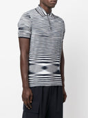 Missoni Tie Dye Print Cotton Polo Shirt