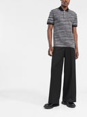 Missoni Tie Dye Print Cotton Polo Shirt