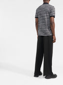 Missoni Tie Dye Print Cotton Polo Shirt