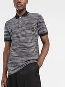 Missoni Tie Dye Print Cotton Polo Shirt