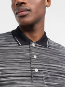 Missoni Tie Dye Print Cotton Polo Shirt