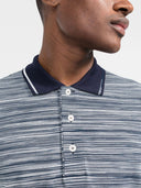 Missoni Tie Dye Print Cotton Polo Shirt