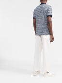 Missoni Tie Dye Print Cotton Polo Shirt