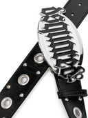 Dsquared2 Gothic Logo Leather Belt