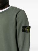 Stone Island Logo Cotton Sweatshirt