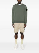 Stone Island Logo Cotton Sweatshirt