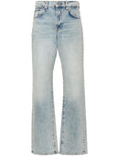 Sette jeans in denim a gamba larga