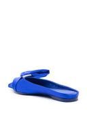 Ferragamo Bow皮革拖鞋