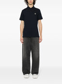 Stone Island Logo Cotton Polo Shirt
