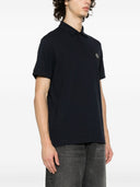 Stone Island Logo Cotton Polo Shirt