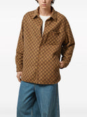 Gucci Cruise Gg Supreme Flannel Shirt Jacket
