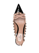 Valentino Garavani Rockstud Bow Leather Pumps