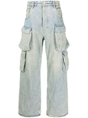 Purple Brand Pre Relaxed Fit Cargo Jeans