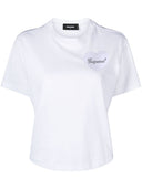 Dsquared2 Boxy Fit Cotton T Shirt