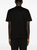 C.P. Maglietta di cotone del logo metropoli dell'azienda