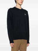 PS door Paul Smith Zebra Logo Organic Cotton Sweater