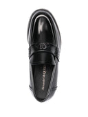 Alexander Mc Queen Seal Leather Loafers
