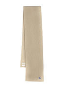 Burberry Wool과 Cahmere Blend Ribbed Scarf