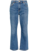 Jeans in denim svasati di Tory Burch