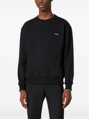 Valentino Logo Cotton Crewneck Sweatshirt