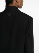 Prada Wolle Single Breasted Jacke
