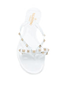 Valentino Garavani Rockstud Rubber Thong Sandals