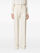 Valentino Toile Iconographe Wool And Silk Blend Trousers
