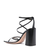 Gianvito Rossi Nuit Leather Heel Sandals