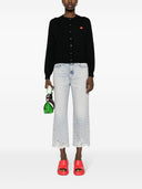 7 개의 로건 자르기 데님 청바지