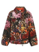 Konrad Ev Floral Print Bomber Jacket