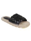 Bottega Veneta Jack Leather Flat Sandals