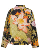 Konrad Maria Floral Print Bomber Jacket