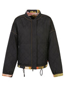 Konrad Maria Floral Print Bomber Jacket