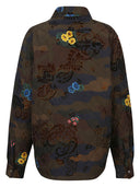 Konrad Otto Camouflage Print Quilted Jacket