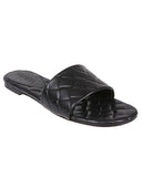 Bottega Veneta Amy Leather Flat Mules