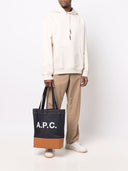 A.P.C. Axel Denim Tote Bag