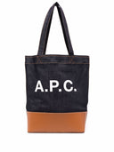 A.P.C. Axel Denim Tote Bag
