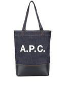 A.P.C. Axel Denim Tote Bag