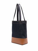 A.P.C. Axel Small Denim Tote Bag