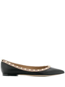 Valentino Garavani Rockstud Leather Ballet Flats