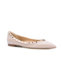 Valentino Garavani Rockstud Leather Ballet Flats