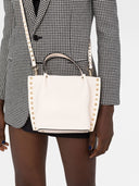 Valentino Garavani Rockstud Small Leather Tote Bag