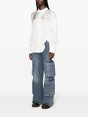 La camicia asimmetrica Attico Diana