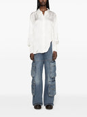 The Attico Diana Asymmetric Shirt