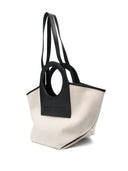 Hereu Cala Small Canvas And Leather Tote Bag