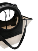 Hereu Cala Small Canvas And Leather Tote Bag