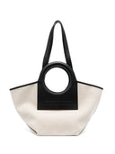 Hereu Cala Small Canvas And Leather Tote Bag