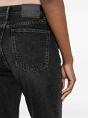 Jeans di cotone in denim dell'acne studi