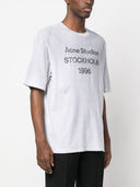 Acne Studios Logo Organic Cotton T Shirt